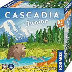 Nominiert zum Kinderspiel des Jahres 2025: Cascadia Junior Nominiert zum Kinderspiel des Jahres 2025: Cascadia Junior