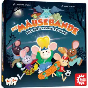 Zum Kinderspiel des Jahres 2025 nominiert: Die Mäusebande Zum Kinderspiel des Jahres 2025 nominiert: Die Mäusebande