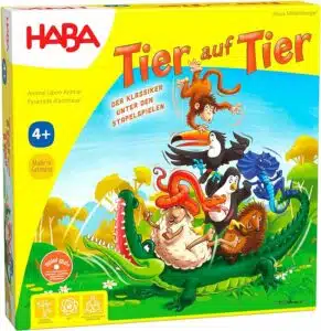 Tier auf Tier - Geschicklichkeitsspiel für die ganze Familie, Kinderspiel Tier auf Tier - Geschicklichkeitsspiel für die ganze Familie, Kinderspiel