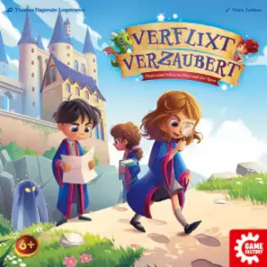 Nominiert zum Kinderspiel des Jahres 2026: Verflixt verzaubert Nominiert zum Kinderspiel des Jahres 2026: Verflixt verzaubert